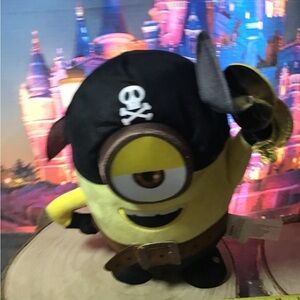Minions the rise of Gru eye matey stuart pirate plush works